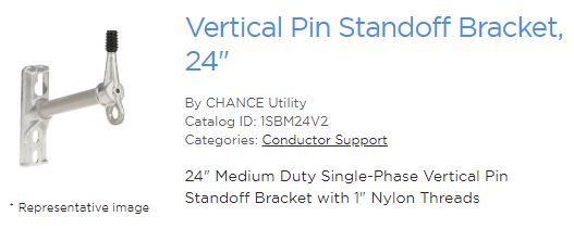 Standoff FG Vertical Pin